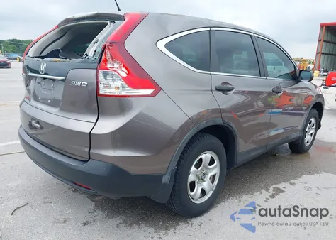 2013 Honda Cr-V Lx из США, поврежденный, VIN 5J6RM4H37DL026501